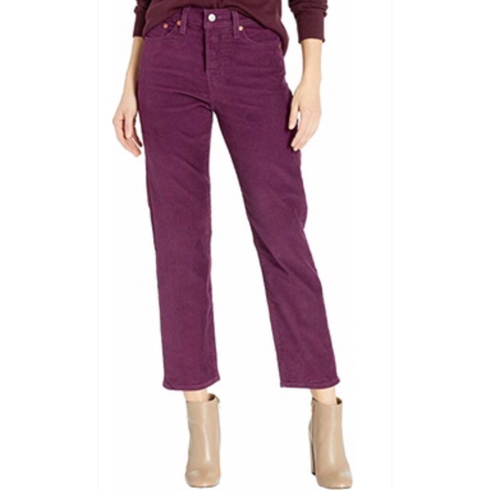 Levi’s High Waisted Corduroy Wedgie Fit NWT